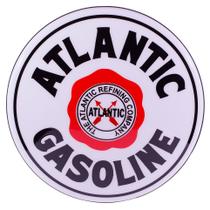 Luminoso de Parede Posto Atlantic Antigo Posto de Combustível Retrô Vintage Bar, Garagem, Churrasqueira, Espaço Gourmet Luminoso de Parede Posto Atlantic Antigo Posto de Combustível Retrô Vintage Bar, Garagem, Churrasqueira, Espaço Gourmet