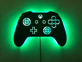 Luminoso Decorativo de Parede Controle Xbox Game