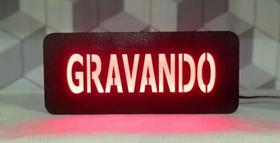 Luminoso Gravando 26cm X 11cm Estudio No Ar Youtuber