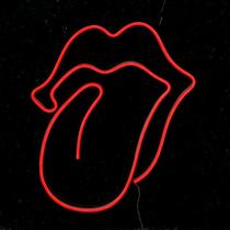 Luminoso Led Neon Boca Retrô Rolling Stones Letreiro
