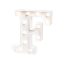 Luminoso Mini Letra C/led Branco