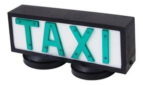 Luminoso para Teto de Taxi Retangular com Base de Íman