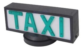 Luminoso para Teto de Taxi Retangular com Base de Íman