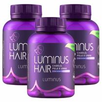 Luminus Hair Caps Cabelo Pele e Unha 90 Dias