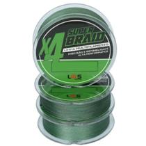 Lumis Linha Multifilamento 300M 4X 20Lb 0,22Mm Verde