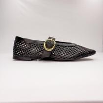 Luna sapatilha feminina em couro vazado leve e flexível 2025 Luna sapatilha feminina em couro vazado leve e flexível 2025