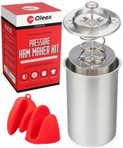 Lunch Meat Press Mold Oleex Homemade Ham Maker em aço inoxidável