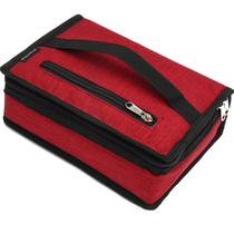 Lunchera FlowFly Pequeña Aislada Roja para Trabajo y Escuela