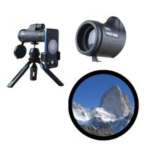Luneta Telescópica Pocket Range Preta Range Tirar Foto Gravar Vídeo Ampliação Ajustável Até 30x