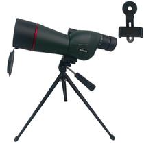 Luneta Telescopio Monocular Suporte Celular Zoom Ajustavel Tripe Mesa Mira Alvo Caçada Astronomia Aves Passaros Acampamento Trilha Caminhada Portatil