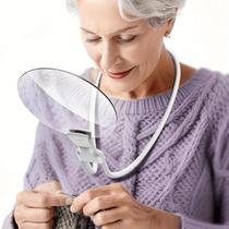 Lupa 5X De Pescoço Suporte Mãos Livres Para Leitura Bordado Lupa 5X De Pescoço Suporte Mãos Livres Para Leitura Bordado