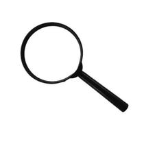 Lupa 60mm Leitura Lente De Aumento Manual Escolar