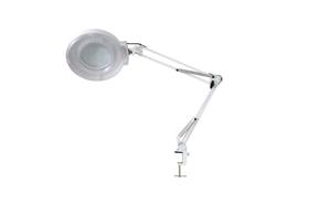 Lupa Articulada 10x Bivolt Com Fixador Para Bancada 126 LEDs