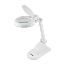 Lupa articulada 1,75x led com base para bancada vonder