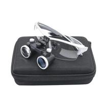 Lupa Binocular Odontológica Ultraleve 2.5X 3.5X Com Óptica De Aumento 320-420mm E Faixa De Cabeça
