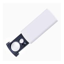 Lupa Bolso 20x 40x Conta Fio Portátil Com Luz Uv - Jiaxi