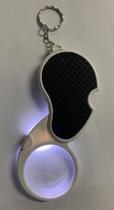 Lupa chaveiro plast.com led 8cm 1897