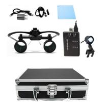 Lupa Cirurgica Dentista + Fotoforo Luz Led 5w Lupa Cirurgica Dentista + Fotoforo Luz Led 5w