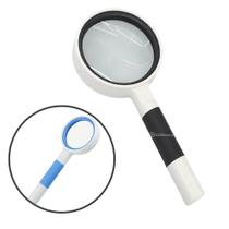 Lupa Com Cabo Emborrachado Ampliação 4x Design Portatil e Elegante Preto Resistente - TH8075PR