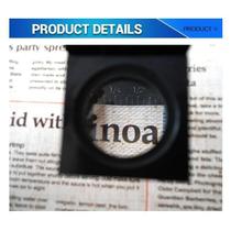 Lupa Conta-Fio Escala De 0-15 Mm E Ampliação 8X Plástico Lupa Conta-Fio Escala De 0-15 Mm E Ampliação 8X Plástico