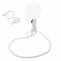 Lupa de Aumento 5x Haste Flexivel Apoio Mesa Pescoço Idoso Baixa Visao Vista Cansada Trabalho Leitura Tarefa Visualizaçao Ampla