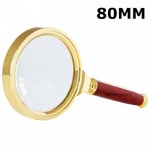Lupa De Aumento 70mm Vintage Luxo Lupa De Aumento 70mm Vintage Luxo
