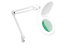 Lupa de Bancada com 4 Intensidades de Iluminação LED Solver HL-410 5X Lupa de Bancada com 4 Intensidades de Iluminação LED Solver HL-410 5X