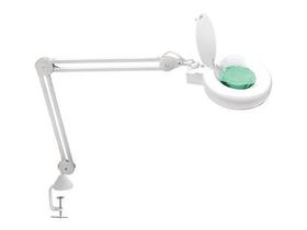 Lupa de bancada com iluminação LED Solver HL-500 8X Lupa de bancada com iluminação LED Solver HL-500 8X