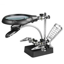 Lupa de Bancada Com Lente De Aumento Para Eletrônica