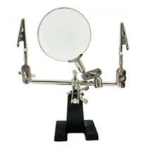 Lupa de Bancada Mesa com Suporte Pinça pra Ferro Lupa de Bancada Mesa com Suporte Pinça pra Ferro