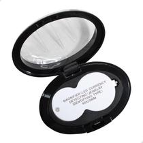 Lupa de Bolso Ampl. 40x Lente de 23mm com Luz Led e Negra Lupa de Bolso Ampl. 40x Lente de 23mm com Luz Led e Negra