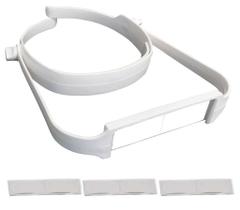 Lupa de cabeca branca - 4 lentes Lupa de cabeca branca - 4 lentes