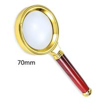 Lupa De Luxo Lente De Aumento 10x 70mm Visualização MF70 Lupa De Luxo Lente De Aumento 10x 70mm Visualização MF70