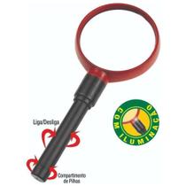 Lupa de Mão 80mm Aumento 3x com Lâmpada TZLP9 Lupa de Mão 80mm Aumento 3x com Lâmpada TZLP9