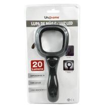 Lupa de Mão com Luz Led 20 Lumens 3x Ampliação Leitura Lupa de Mão com Luz Led 20 Lumens 3x Ampliação Leitura