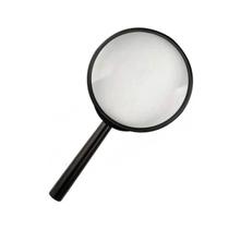 Lupa de Mão Manual Lente Aumento Zoom Leitura 75mm Lupa de Mão Manual Lente Aumento Zoom Leitura 75mm