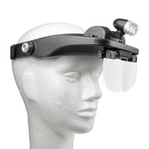 Lupa de Pala Profissional com Luz 4 Lentes