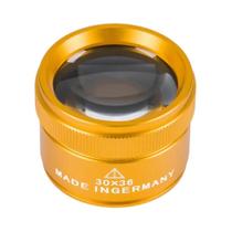 Lupa De Trabalho De Precisão 30X 36mm K9 Lente Óptica Portátil Para Relógios, Joias, Moedas E Selos