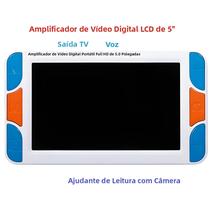 Lupa Digital Portátil Eyoyo de 5.0' Polegadas LCD 3-48X com Saída HDMI 1080 I60 e AV Lupa Digital Portátil Eyoyo de 5.0' Polegadas LCD 3-48X com Saída HDMI 1080 I60 e AV