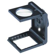 Lupa Dobrável 25mm Aumento 5x Conta Fios Portátil Lupa Dobrável 25mm Aumento 5x Conta Fios Portátil