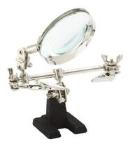 Lupa Eletrônica De Bancada Com Suporte E Garras Jacaré - Western Lupa Eletrônica De Bancada Com Suporte E Garras Jacaré - Western