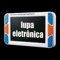 Lupa Eletrônica Portátil Tela LCD 5,0" HD Colorida Saída HDMI para TV