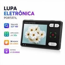 Lupa Eletrônica Yishd Rs350se 3,5 Portátil Digital Lupa Eletrônica Yishd Rs350se 3,5 Portátil Digital