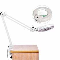 Lupa Estetica Bracadeira 220V Articulavel 5X Led Dentista