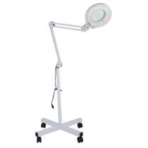 Lupa Estetica Tripe Rodinhas Luminaria De Led Articulavel 220v Dentista (BSL-LUPA-1) - Braslu