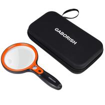 Lupa Gaborish Large 10X 20X 45X com 36 luzes LED