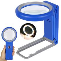 Lupa KIBTOY 30X 40X com luz e suporte para leitura Lupa KIBTOY 30X 40X com luz e suporte para leitura