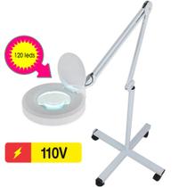 Lupa Led Luminária 120 leds SMD regulavel Estética 110V GT724-1 - Lorben Lupa Led Luminária 120 leds SMD regulavel Estética 110V GT724-1 - Lorben