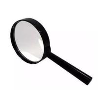 Lupa Lente De Vidro Resistente De Mão Aumento De 10x