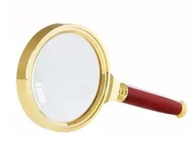 Lupa Luxo Lente De Aumento Com Zoom 90mm